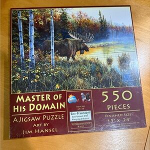 Master of His Domain Jigsaw Puzzle - 550 Pieces